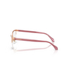 Gafas graduadas Versace VE1304 1412 rose gold - Miniatura del producto 3/4