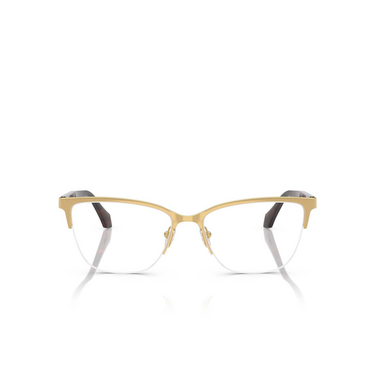 Gafas graduadas Versace VE1304 1460 gold - Vista delantera