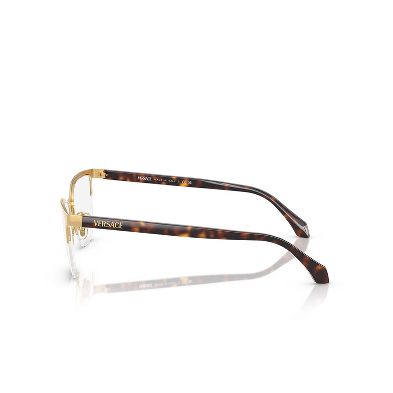 Versace VE1304 Korrektionsbrillen 1460 gold - 3/4