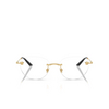 Gafas graduadas Versace VE1305 1002 gold - Miniatura del producto 1/4