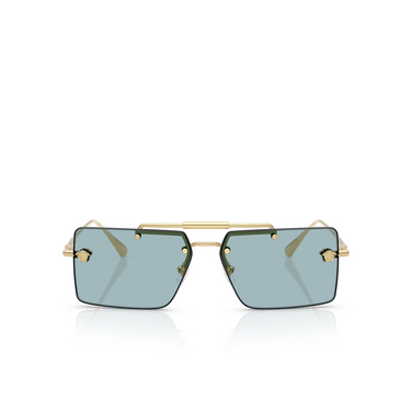 Lunettes de soleil Versace VE2245 100280 gold - Vue de face