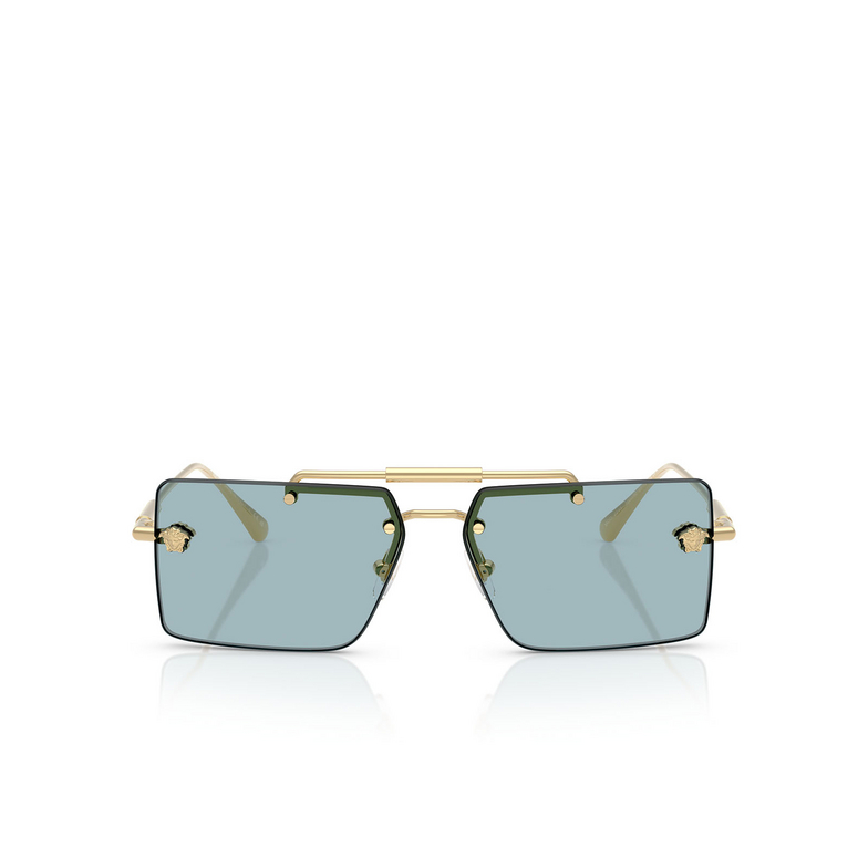 Lunettes de soleil Versace VE2245 100280 gold - 1/4