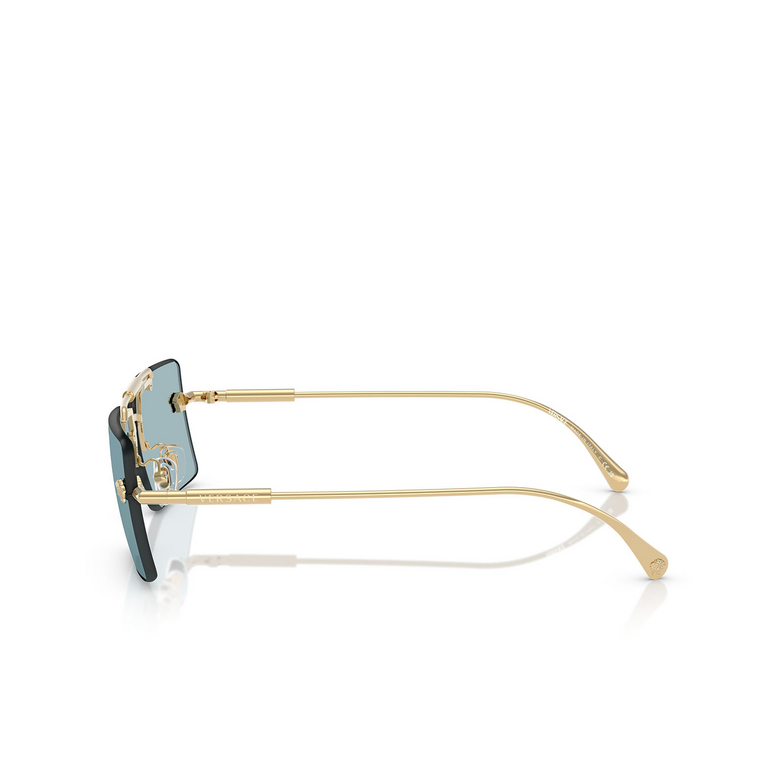 Lunettes de soleil Versace VE2245 100280 gold - 3/4