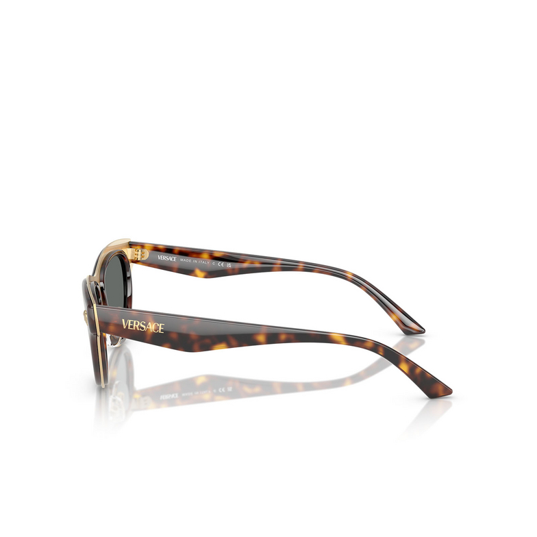 Lunettes de soleil Versace VE2273 108/87 havana - 3/4