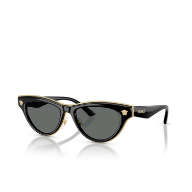 Versace VE2273 Sunglasses GB1/87 black - three-quarters view