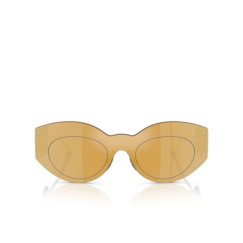 Gafas de sol Versace VE2276 10027P brown mirror gold - 1/4