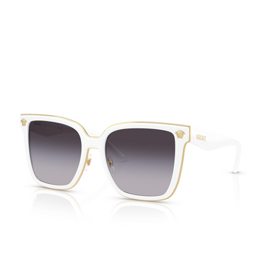 Versace VE2278D Sonnenbrillen 314/8G white - Dreiviertelansicht