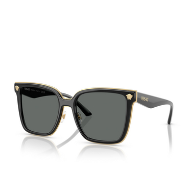 Versace VE2278D Sonnenbrillen GB1/87 black - Dreiviertelansicht