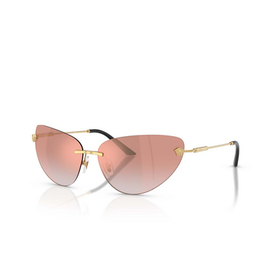 Gafas de sol Versace VE2281 10026F gold - Vista tres cuartos