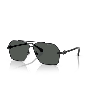 Versace VE2284 Sonnenbrillen 143687 matte black - Dreiviertelansicht