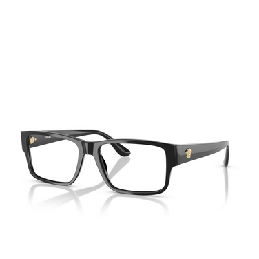 Lunettes de vue Versace VE3342 5360 black - Vue trois quarts