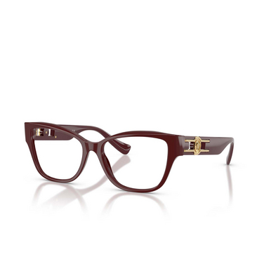 Versace VE3347 Korrektionsbrillen 5515 solid red - Dreiviertelansicht