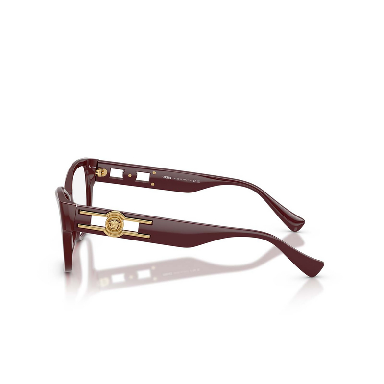 Lunettes de vue Versace VE3347 5515 solid red - 3/4