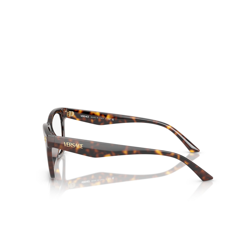 Versace VE3363U Korrektionsbrillen 108 havana - 3/4