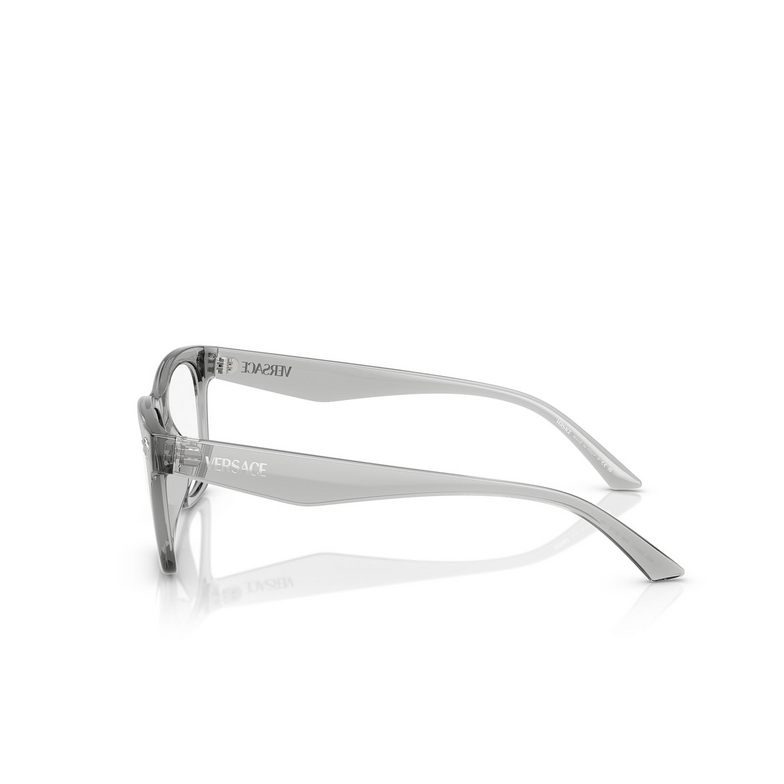 Versace VE3363U Korrektionsbrillen 5496 grey transparent - 3/4