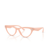 Occhiali da vista Versace VE3364U 5497 pink opalescent - anteprima prodotto 2/4