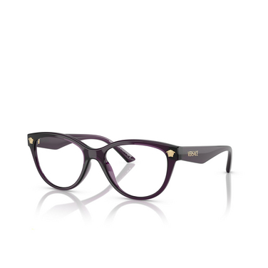 Occhiali da vista Versace VE3365U 5263 violet - tre quarti