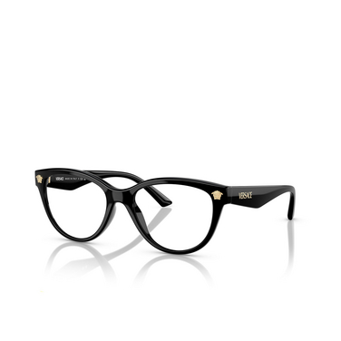 Versace VE3365U Eyeglasses GB1 black - three-quarters view