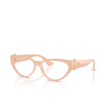 Gafas graduadas Versace VE3366 5494 nude - Vista tres cuartos