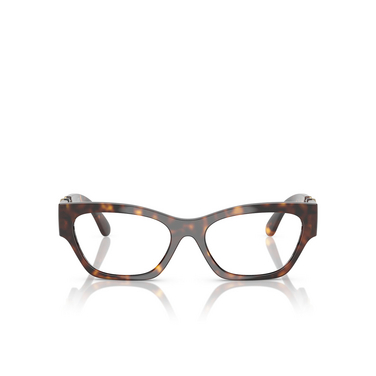 Lunettes de vue Versace VE3367U 108 havana - Vue de face