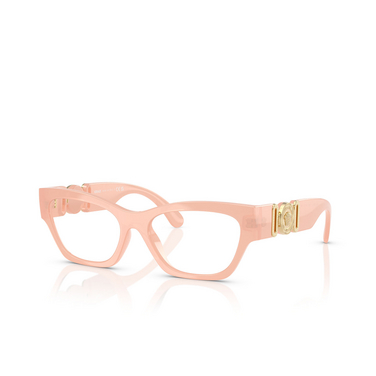 Lunettes de vue Versace VE3367U 5392 pink opal - Vue trois quarts