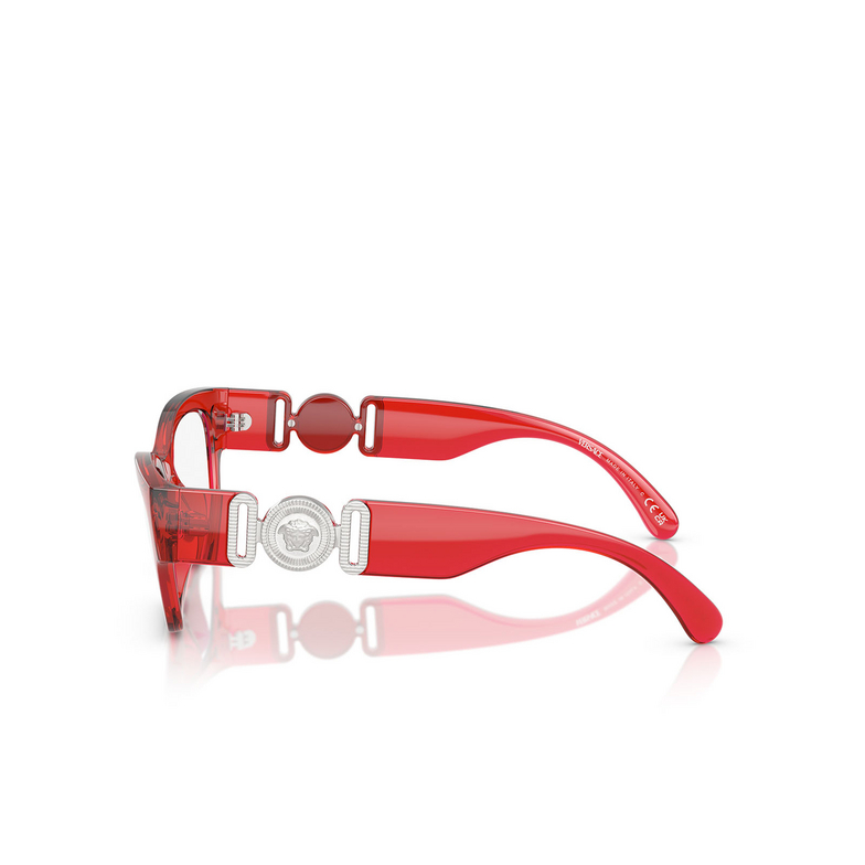 Versace VE3367U Korrektionsbrillen 5495 red transparent - 3/4