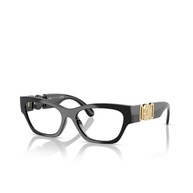 Versace VE3367U Korrektionsbrillen GB1 black - Dreiviertelansicht