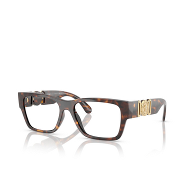 Gafas graduadas Versace VE3368U 108 havana - Vista tres cuartos