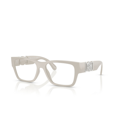 Lunettes de vue Versace VE3368U 5501 light grey - Vue trois quarts