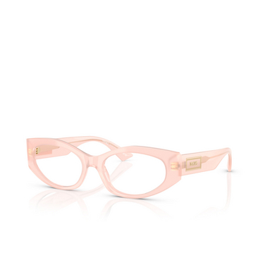 Lunettes de vue Versace VE3369 5392 pink opal - Vue trois quarts