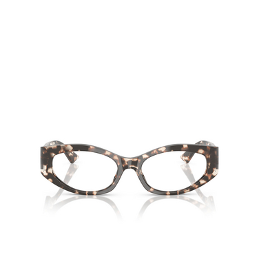 Lunettes de vue Versace VE3369 5498 havana grey - Vue de face