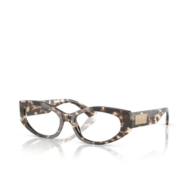 Versace VE3369 Eyeglasses 5498 havana grey - three-quarters view