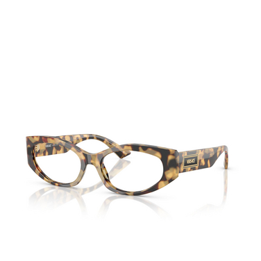 Lunettes de vue Versace VE3369 777 havana - Vue trois quarts