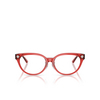 Versace VE3370D Korrektionsbrillen 5495 red transparent - Produkt-Miniaturansicht 1/4