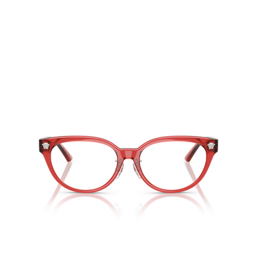 Gafas graduadas Versace VE3370D 5495 red transparent - Vista delantera