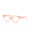 Versace VE3370D Korrektionsbrillen 5497 opal pink - Produkt-Miniaturansicht 2/4