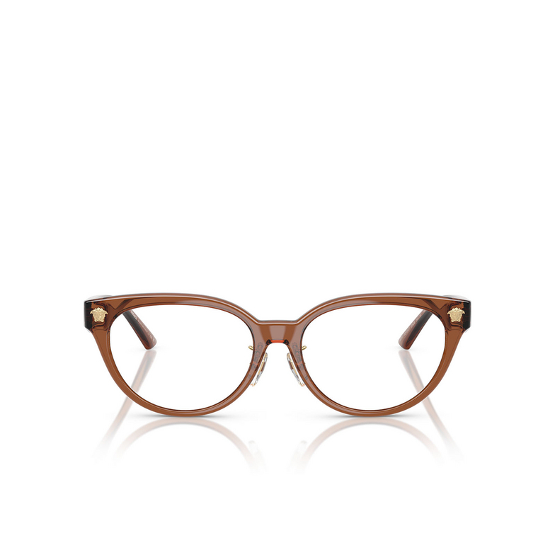 Gafas graduadas Versace VE3370D 5508 brown transparent - 1/4