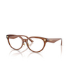 Lunettes de vue Versace VE3370D 5508 brown transparent - Vignette du produit 2/4