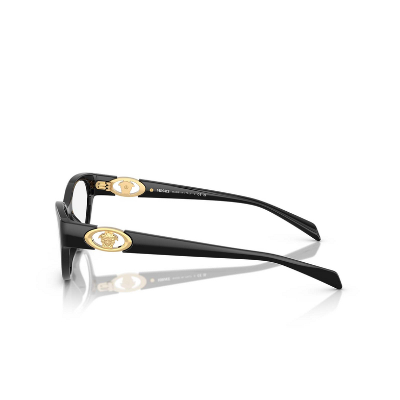 Versace VE3372U Eyeglasses GB1 black - 3/4
