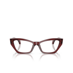 Versace VE3373U Eyeglasses 5512 transparent bordeaux