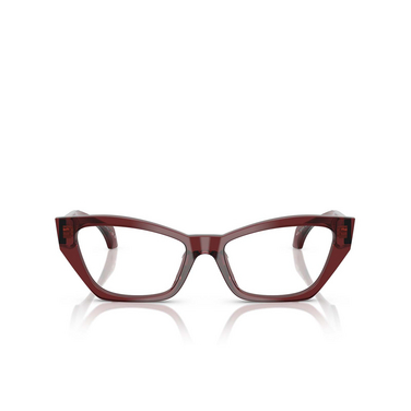 Versace VE3373U Eyeglasses 5512 transparent bordeaux - front view