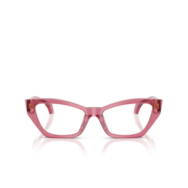 Gafas graduadas Versace VE3373U 5516 transparent pink - Vista delantera