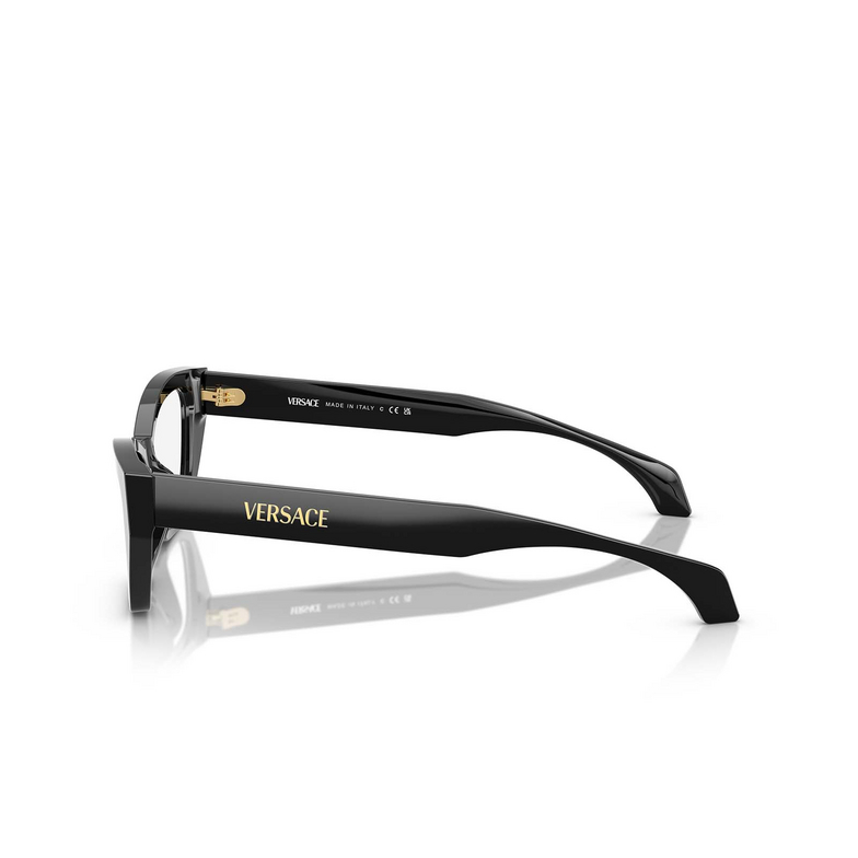 Versace VE3373U Eyeglasses GB1 black - 3/4