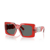 Versace VE4478U Sunglasses 550087 red transparent - product thumbnail 2/4