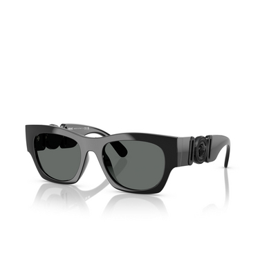 Versace VE4479U Sonnenbrillen 536087 black - Dreiviertelansicht