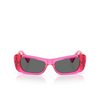 Lunettes de soleil Versace VE4481 543487 fuchsia fluo transparent - Vignette du produit 1/4