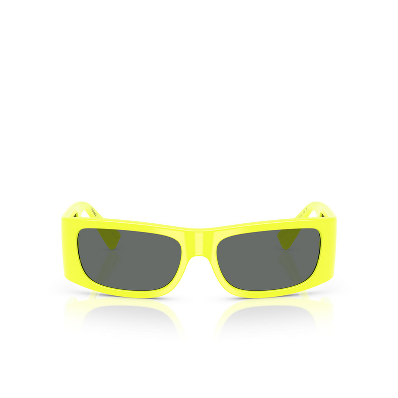 Lunettes de soleil Versace VE4482 544987 yellow fluo - 1/4