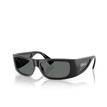 Versace VE4482 Sunglasses GB1/87 black - three-quarters view