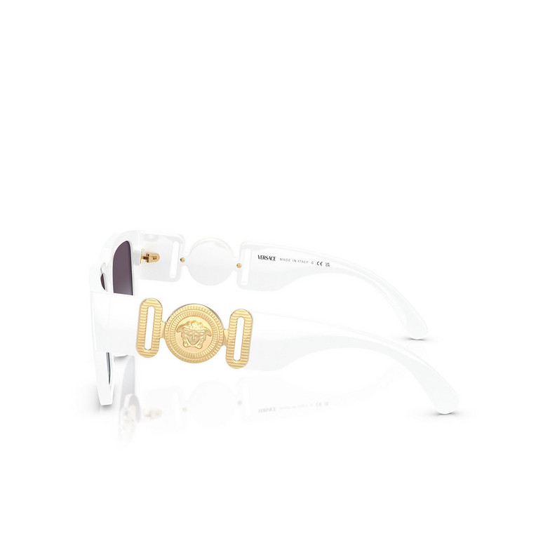 Lunettes de soleil Versace VE4483D 314/8G white - 3/4