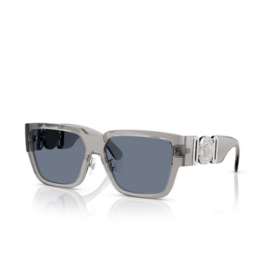 Gafas de sol Versace VE4483D 593/87 grey transparent - Vista tres cuartos